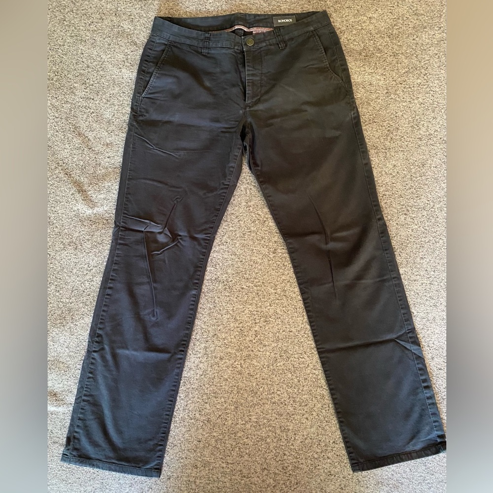 Bonobos - Stretch Washed Chinos - Straight Leg - 32x32 - Color: Navy